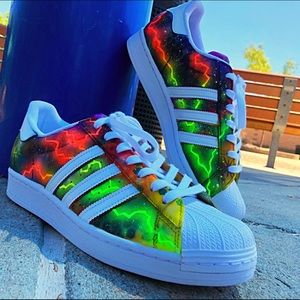 Rainbow Galaxy Custom Shoes